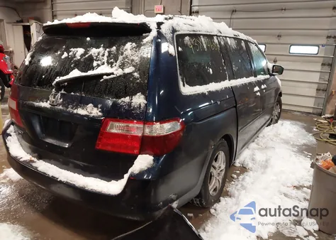 2007 Honda Odyssey Ex-L z USA, uszkodzony, nr VIN 5FNRL38717B110102